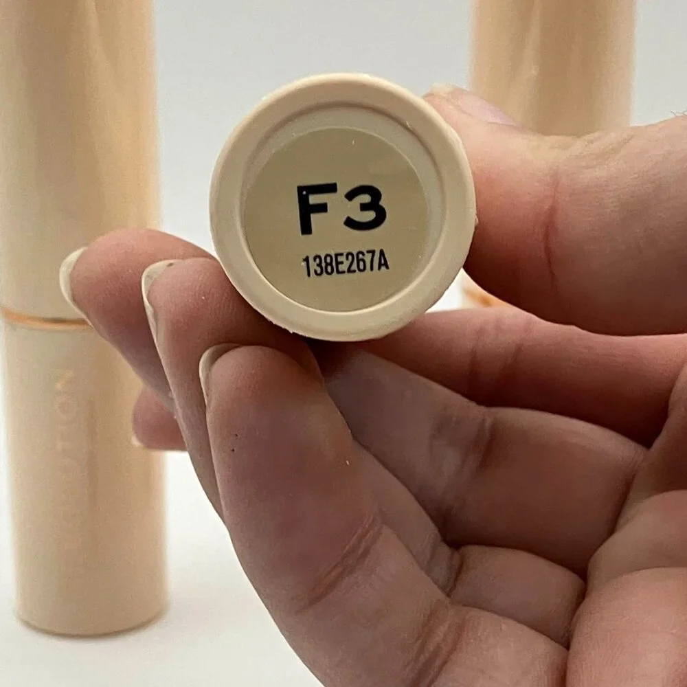 Revolution Fast Base Stick Foundation Creamy texture F3 0.21 OZ Set of 3 Pcs